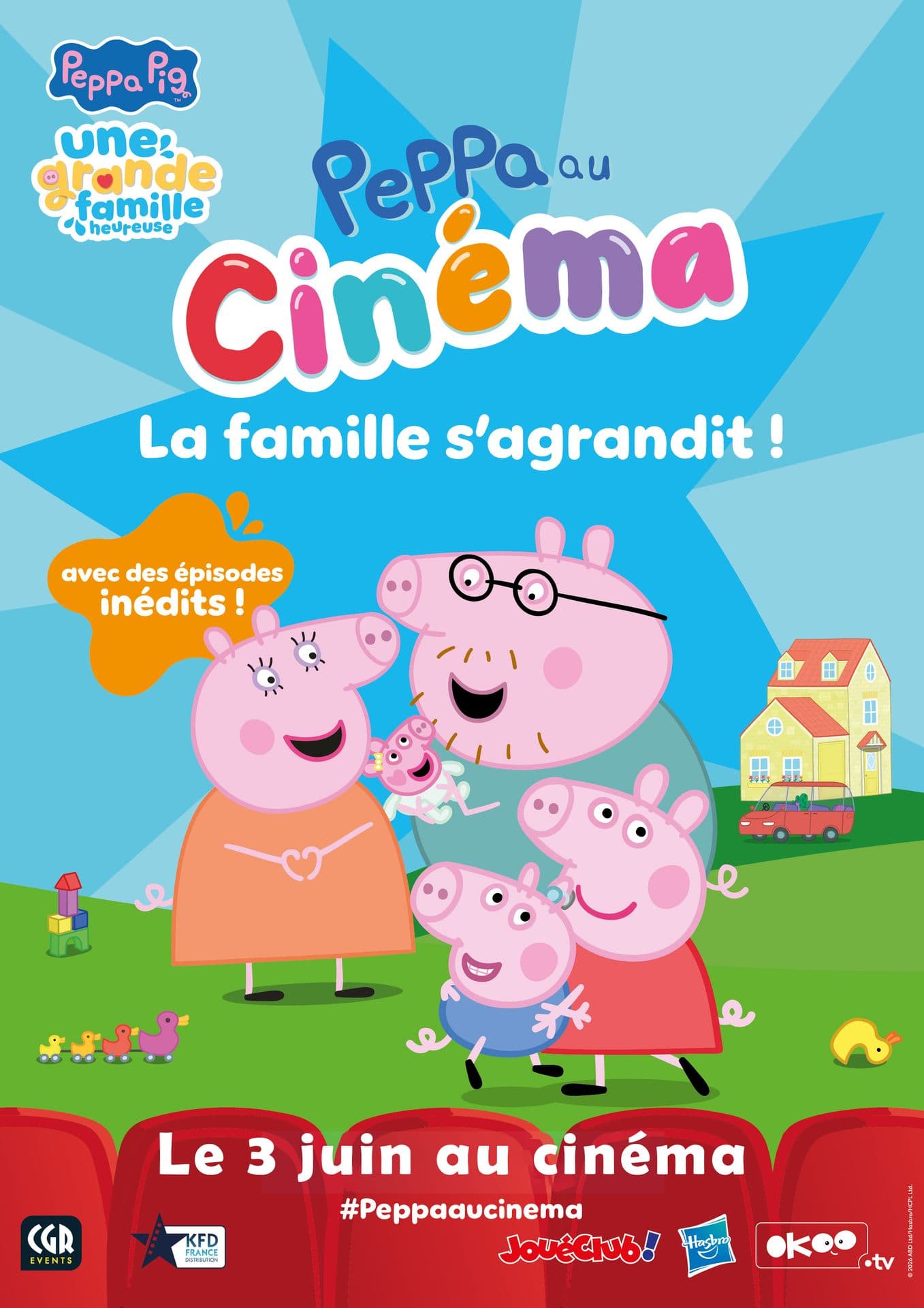 Peppa au cinéma : La famille s’agrandit !